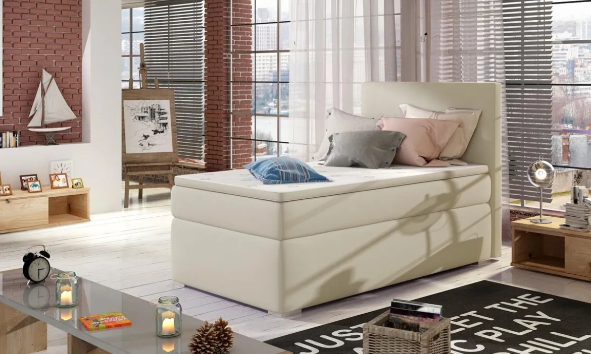 Boxspringbett Relio 90x200 mit Stauraum