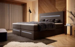 Boxspringbett Sejour mit LED u. Stauraum