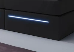 Boxspringbett Sejour mit LED u. Stauraum