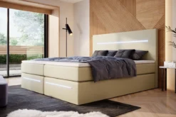 Boxspringbett Sejour mit LED u. Stauraum