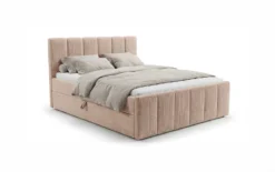 Boxspringbett Siena mit hochklappbarem Stauraum in Cord