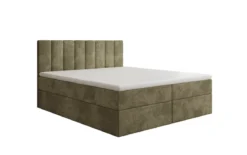 Boxspringbett Sofia in Cord mit Stauraum