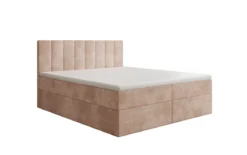 Boxspringbett Sofia in Cord mit Stauraum