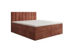 Boxspringbett Sofia in Cord mit Stauraum