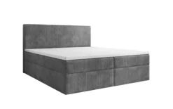 Boxspringbett Soft in Cord mit Stauraum