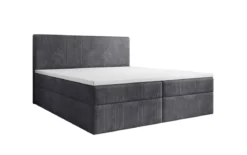 Boxspringbett Soft in Cord mit Stauraum