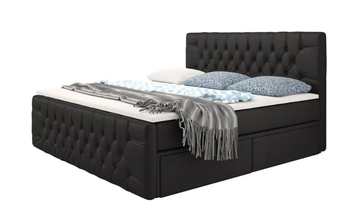 Boxspringbett Sognare mit Stauraum