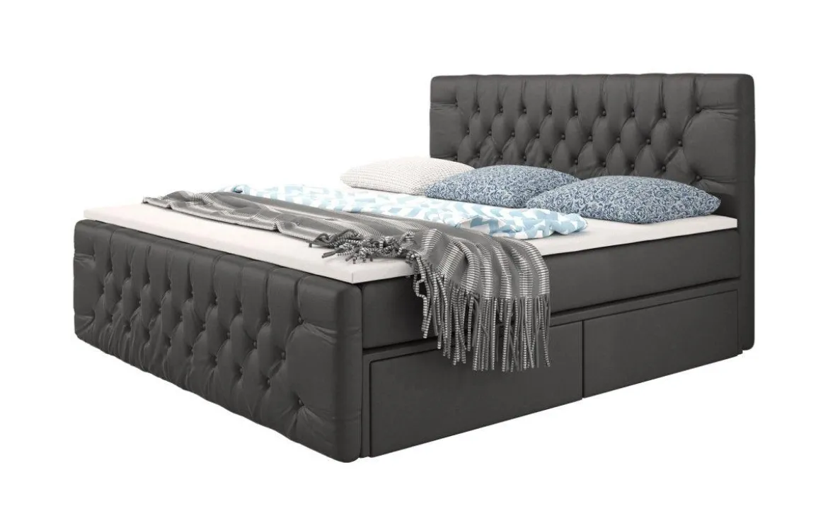 Boxspringbett Sognare mit Stauraum