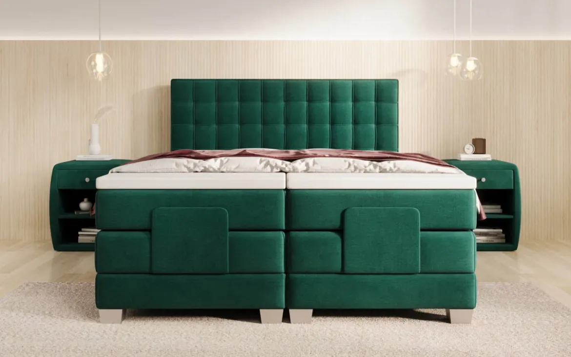Boxspringbett Sorella Samt elektrisch verstellbar