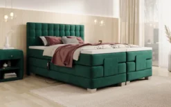 Boxspringbett Sorella Samt elektrisch verstellbar