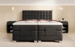 Boxspringbett Sorella Samt elektrisch verstellbar