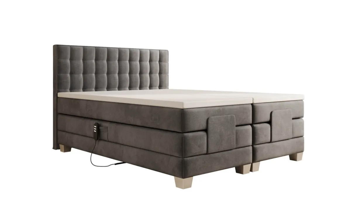 Boxspringbett Sorella Samt elektrisch verstellbar