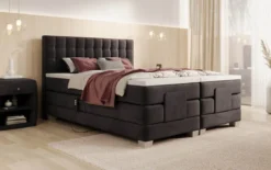 Boxspringbett Sorella Samt elektrisch verstellbar