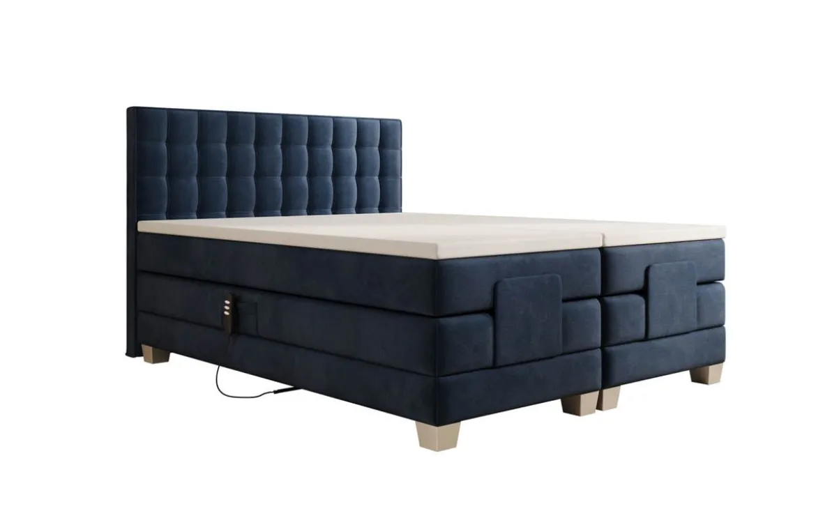 Boxspringbett Sorella Samt elektrisch verstellbar