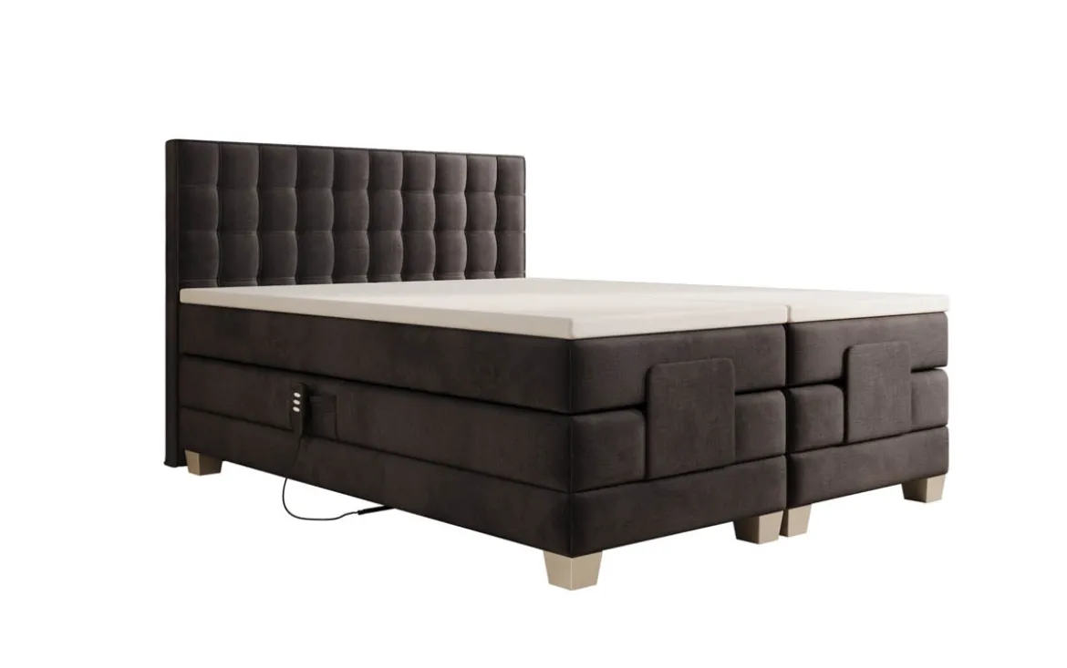 Boxspringbett Sorella Samt elektrisch verstellbar