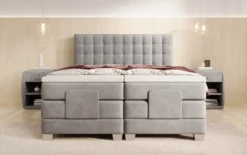 Boxspringbett Sorella Samt elektrisch verstellbar