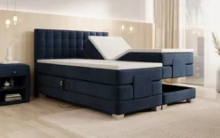 Boxspringbett Sorella Samt elektrisch verstellbar