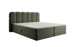 Boxspringbett Tilde in Strukturstoff mit Stauraum