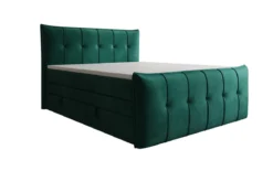 Boxspringbett Treviso mit Stauraum in Samt