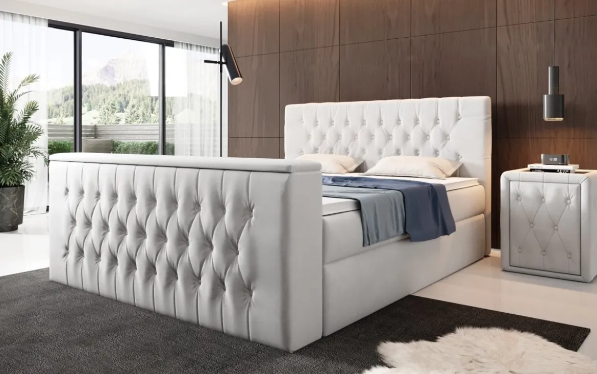 Boxspringbett Velano mit TV Lift und Stauraum