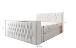 Boxspringbett Velano mit TV Lift und Stauraum