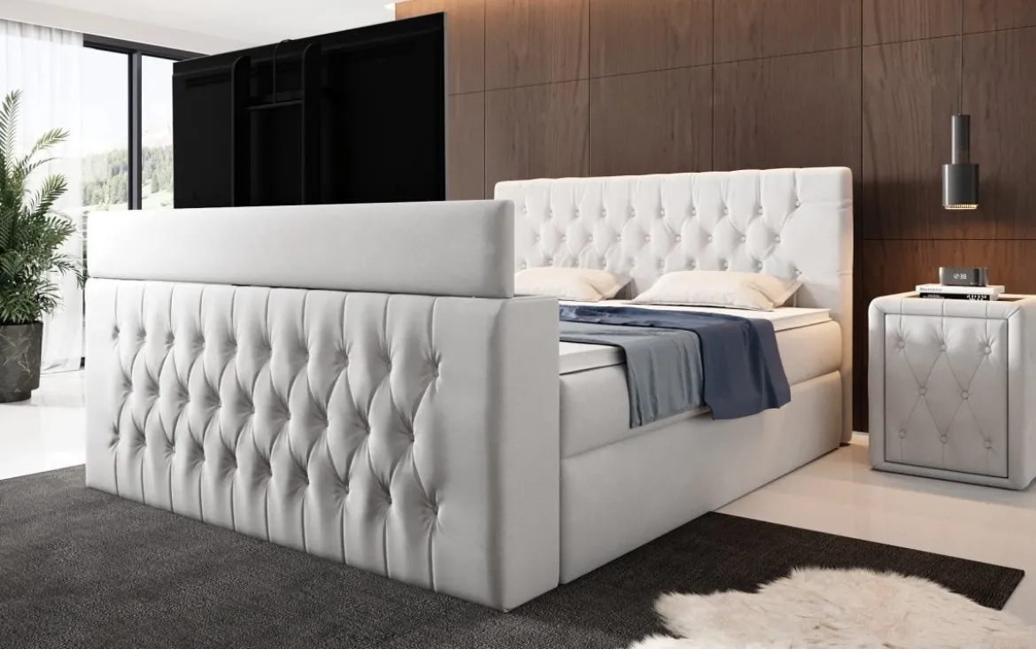 Boxspringbett Velano mit TV Lift und Stauraum
