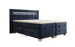 Boxspringbett Velora Samt elektrisch verstellbar mit LED