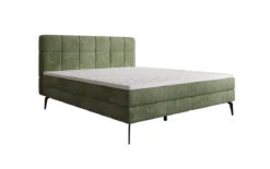 Boxspringbett Vera in Cord mit hohen Füßen