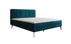 Boxspringbett Vera in Cord mit hohen Füßen
