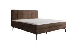 Boxspringbett Vera in Cord mit hohen Füßen