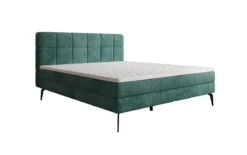 Boxspringbett Vera in Cord mit hohen Füßen
