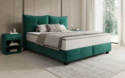 Boxspringbett Veyora in Samt