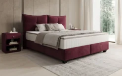 Boxspringbett Veyora in Samt