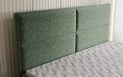 Boxspringbett Viola in Strukturstoff mit Stauraum