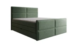 Boxspringbett Viola in Strukturstoff mit Stauraum