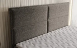 Boxspringbett Viola in Strukturstoff mit Stauraum