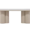 Couchtisch Aerona - schlicht in beige