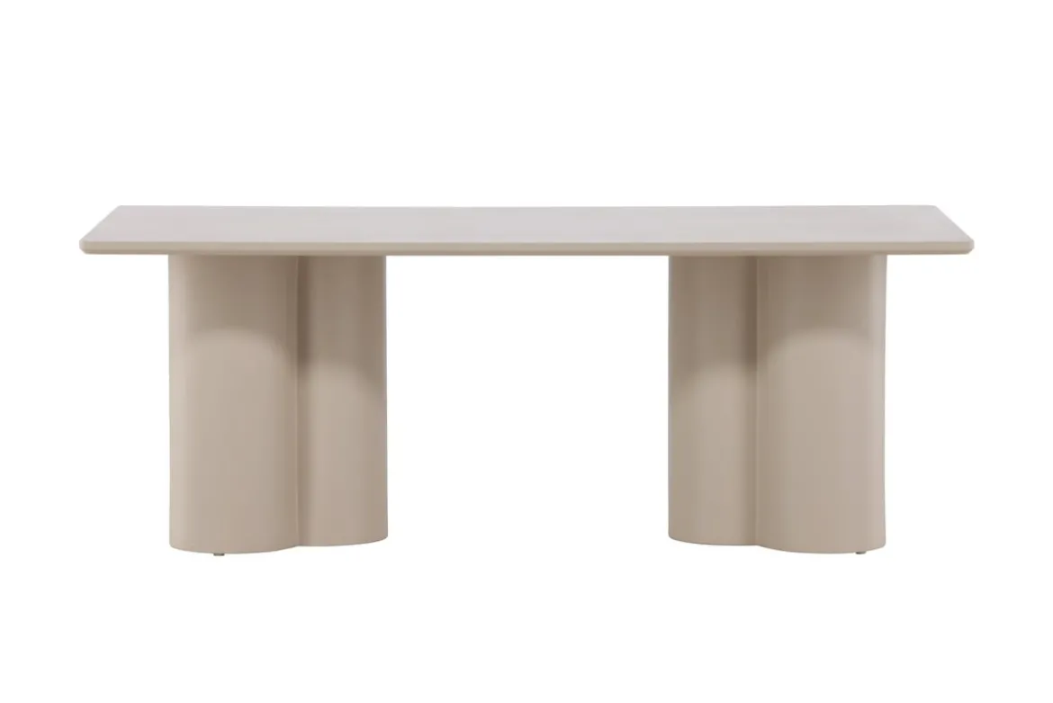 Couchtisch Aerona - schlicht in beige