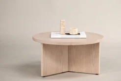 Couchtisch Allan - mit Holzoptik