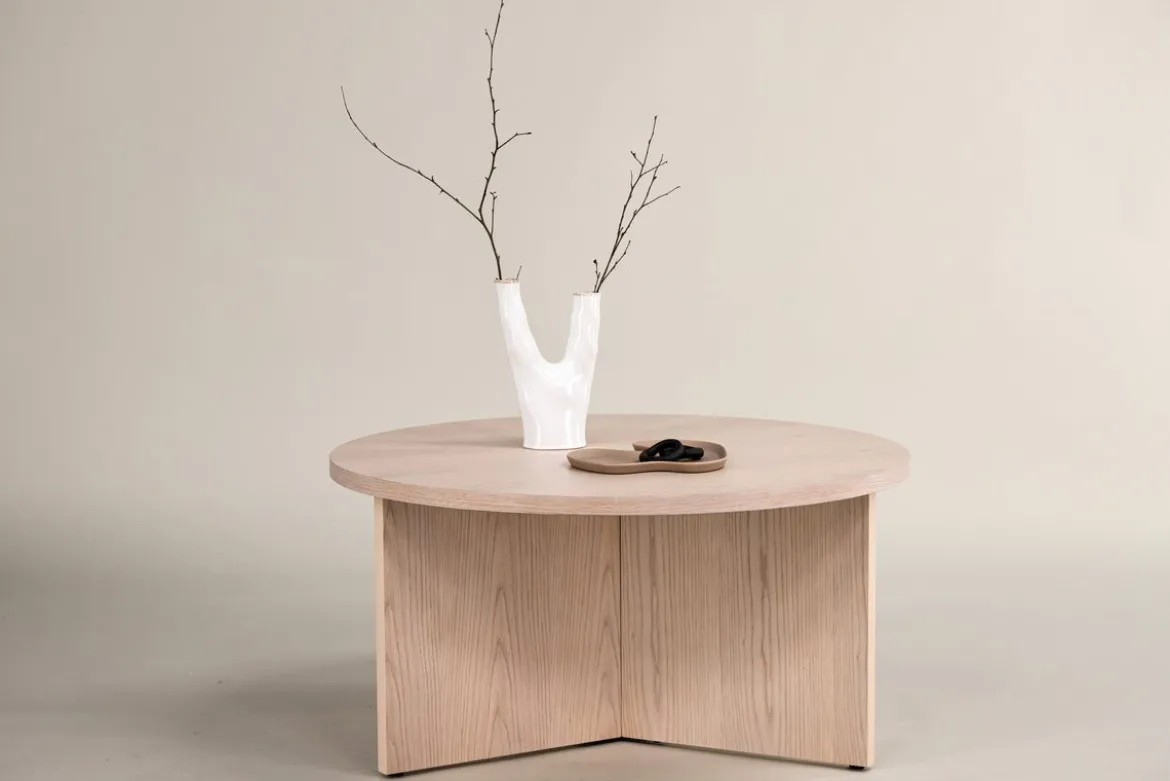 Couchtisch Allan - mit Holzoptik