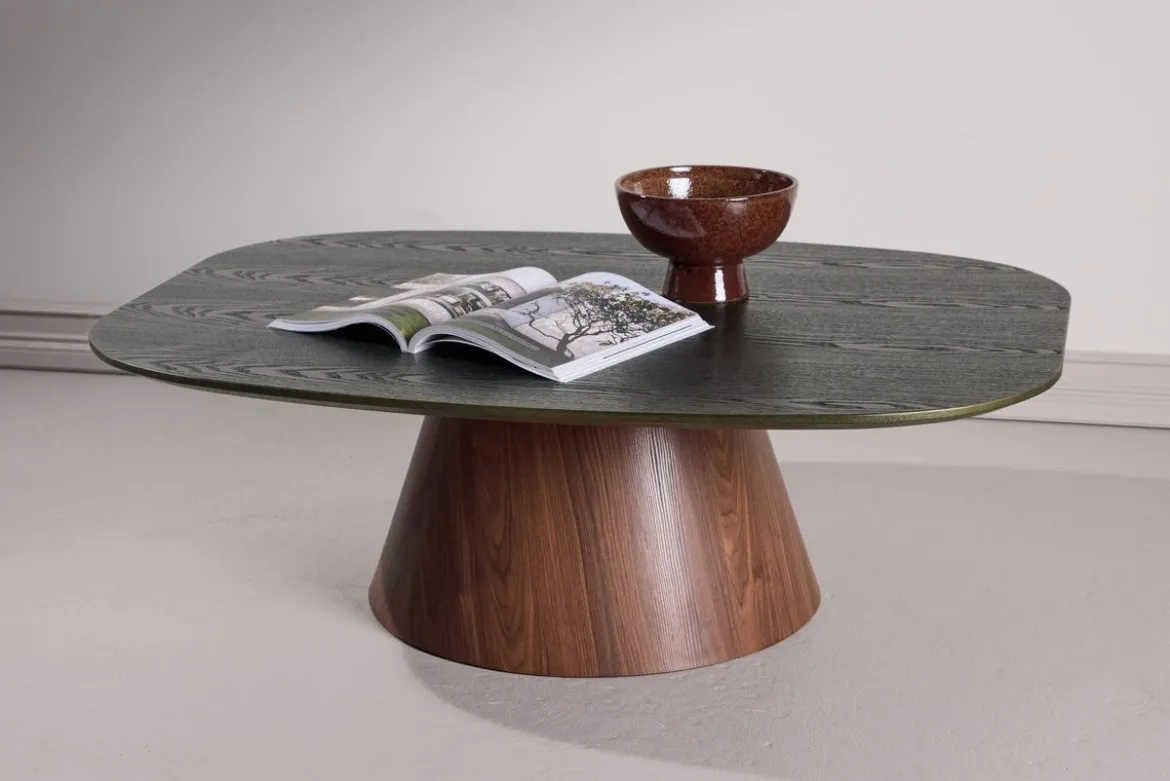 Couchtisch Amaro - in Holzoptik mit Maserung