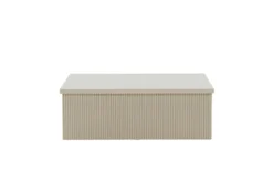Couchtisch Aventus - in dlem Beige oder Schwarz