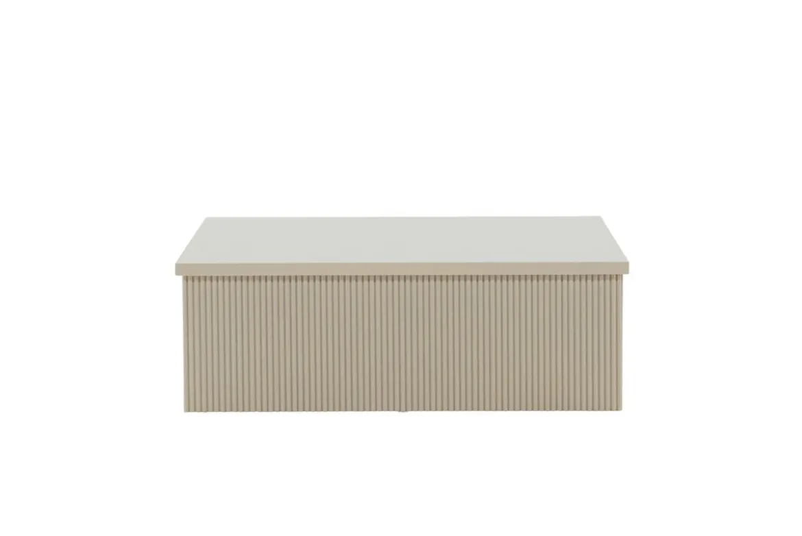 Couchtisch Aventus - in dlem Beige oder Schwarz