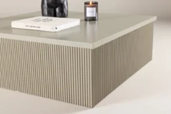 Couchtisch Aventus - in dlem Beige oder Schwarz