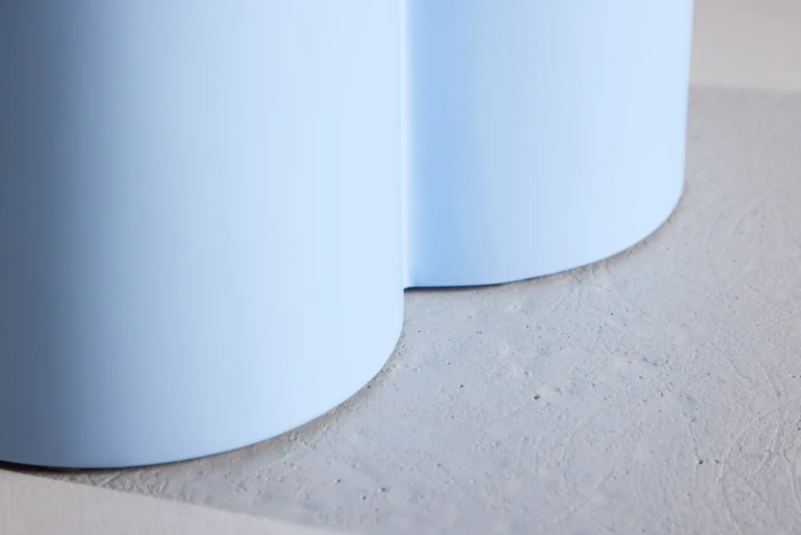 Couchtisch Azzurro Ø80 cm – Rundtisch