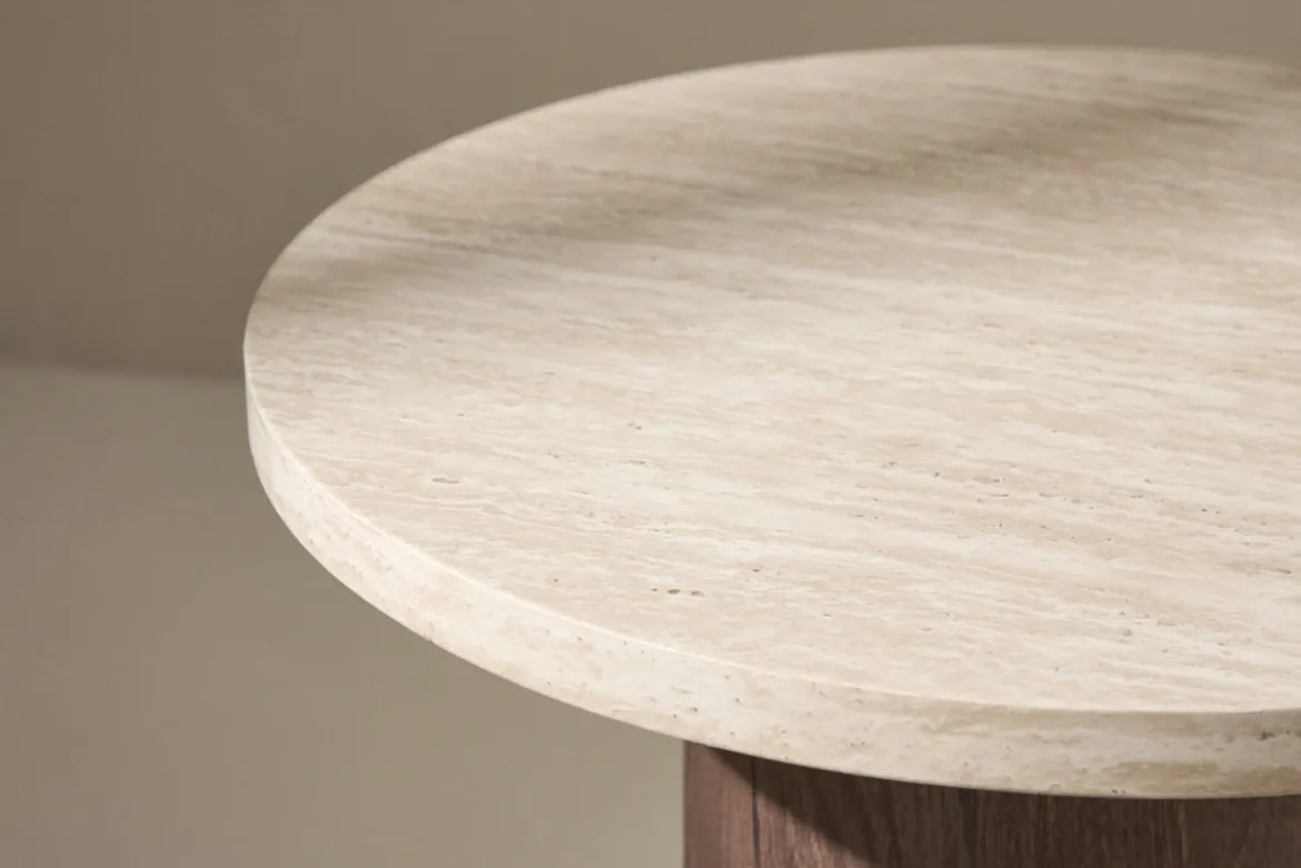 Couchtisch/Beistelltisch Benora Mini - in Holzoptik