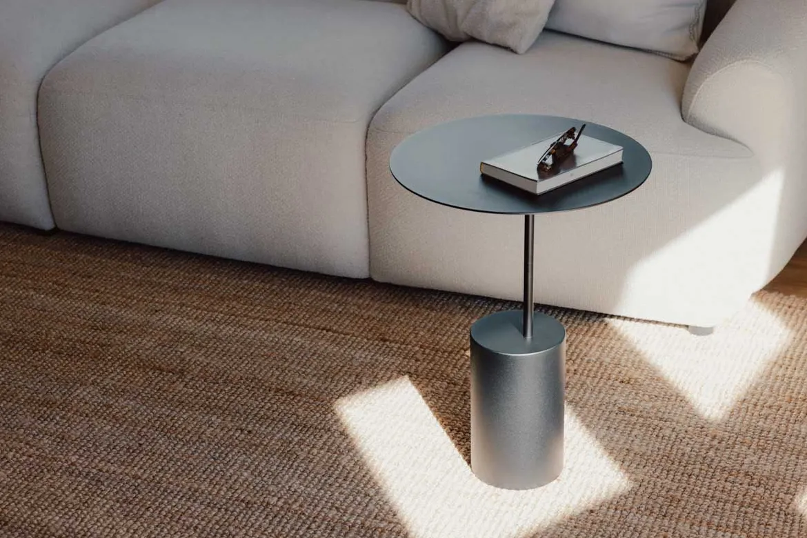 Couchtisch/Beistelltisch Ciro – Edelstahl-Design für Indoor & Outdoor