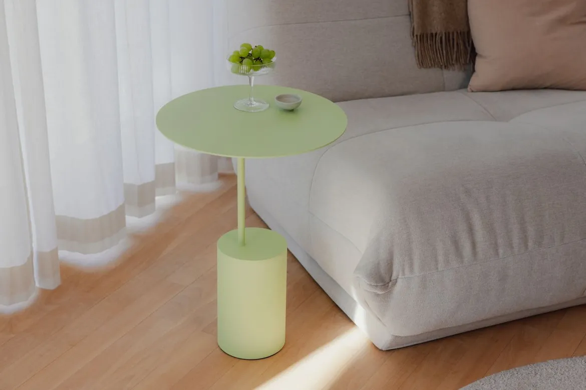 Couchtisch/Beistelltisch Ciro – Edelstahl-Design für Indoor & Outdoor