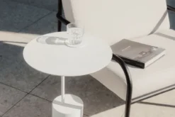 Couchtisch/Beistelltisch Ciro – Edelstahl-Design für Indoor & Outdoor