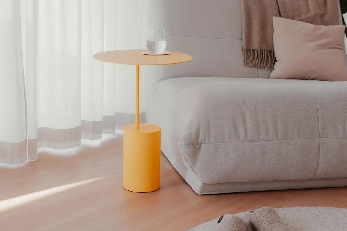 Couchtisch/Beistelltisch Ciro – Edelstahl-Design für Indoor & Outdoor